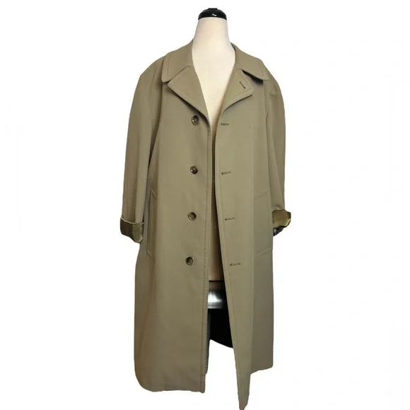Oversized London Fog Long Trench Coat London Fog Towne Trench Coat